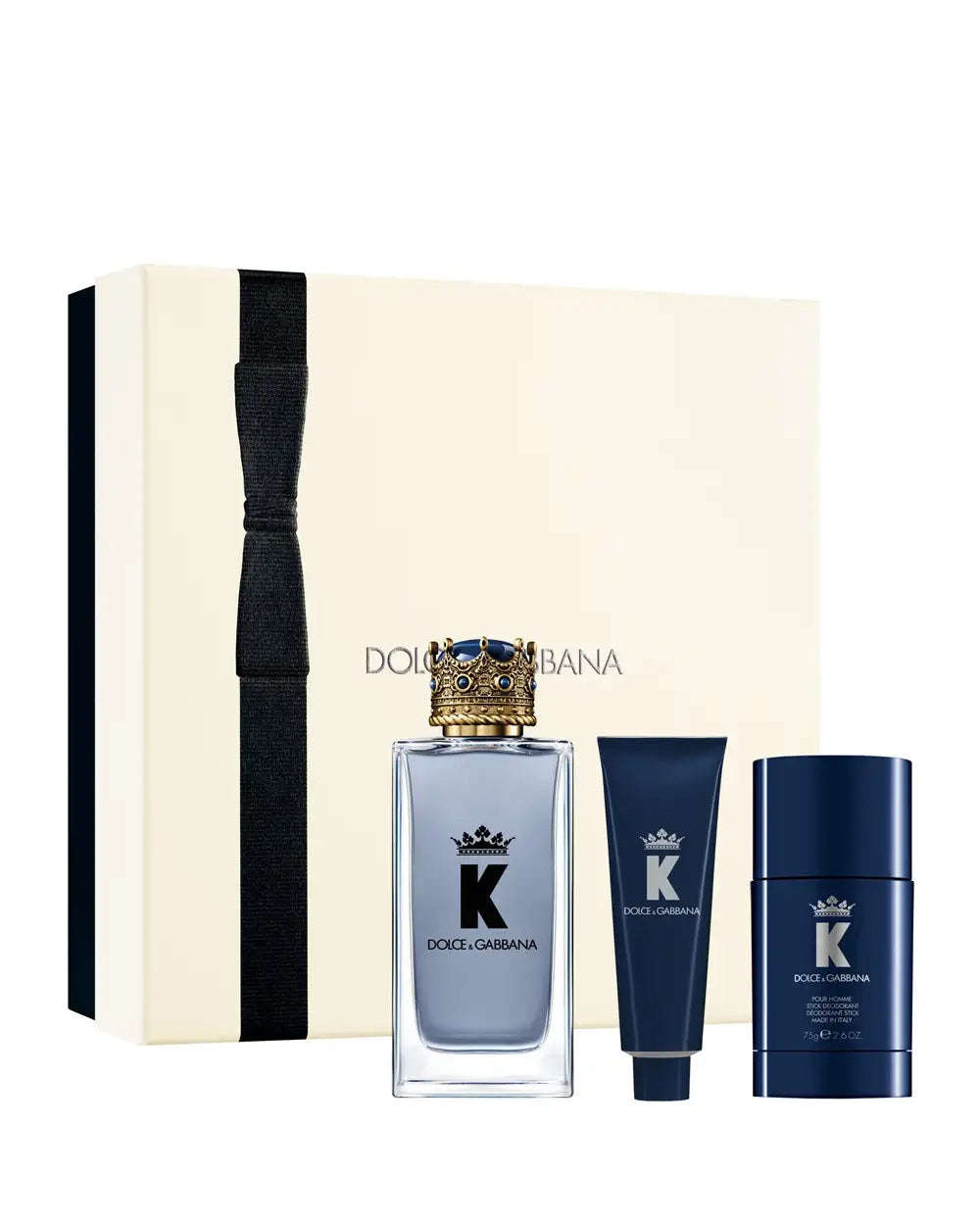 0928054754403442-1000x1250-1.jpg Dolce & Gabbana Spring 25 Men Gift Set K Edt 100Ml + Sg 50Ml + Deo 75Ml - Image 1