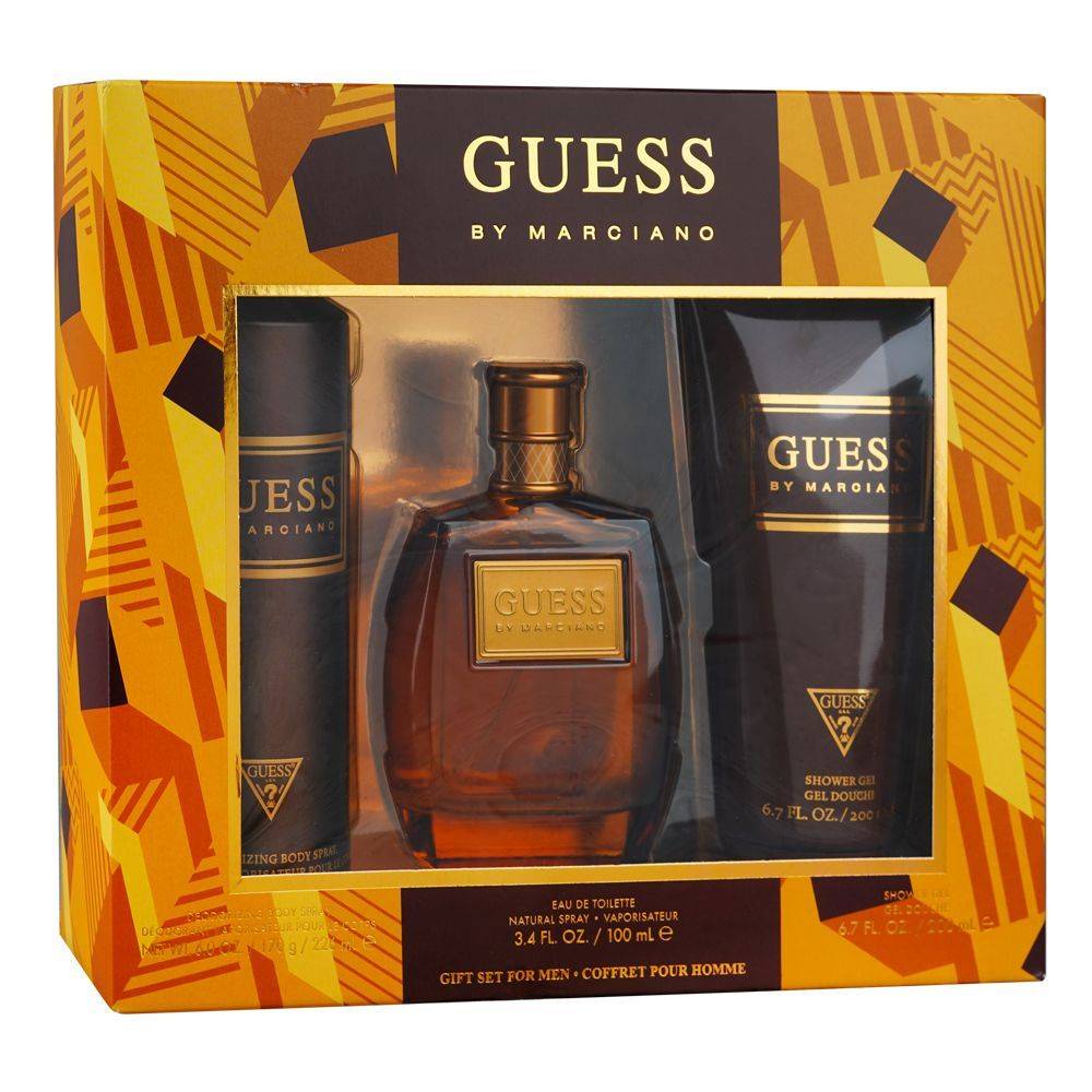 1200062-rpl-1-1-_1.jpg Guess Marciano For Men Set EDT 100Ml+Body Spray 226Ml+S Gel 200Ml - Image 1
