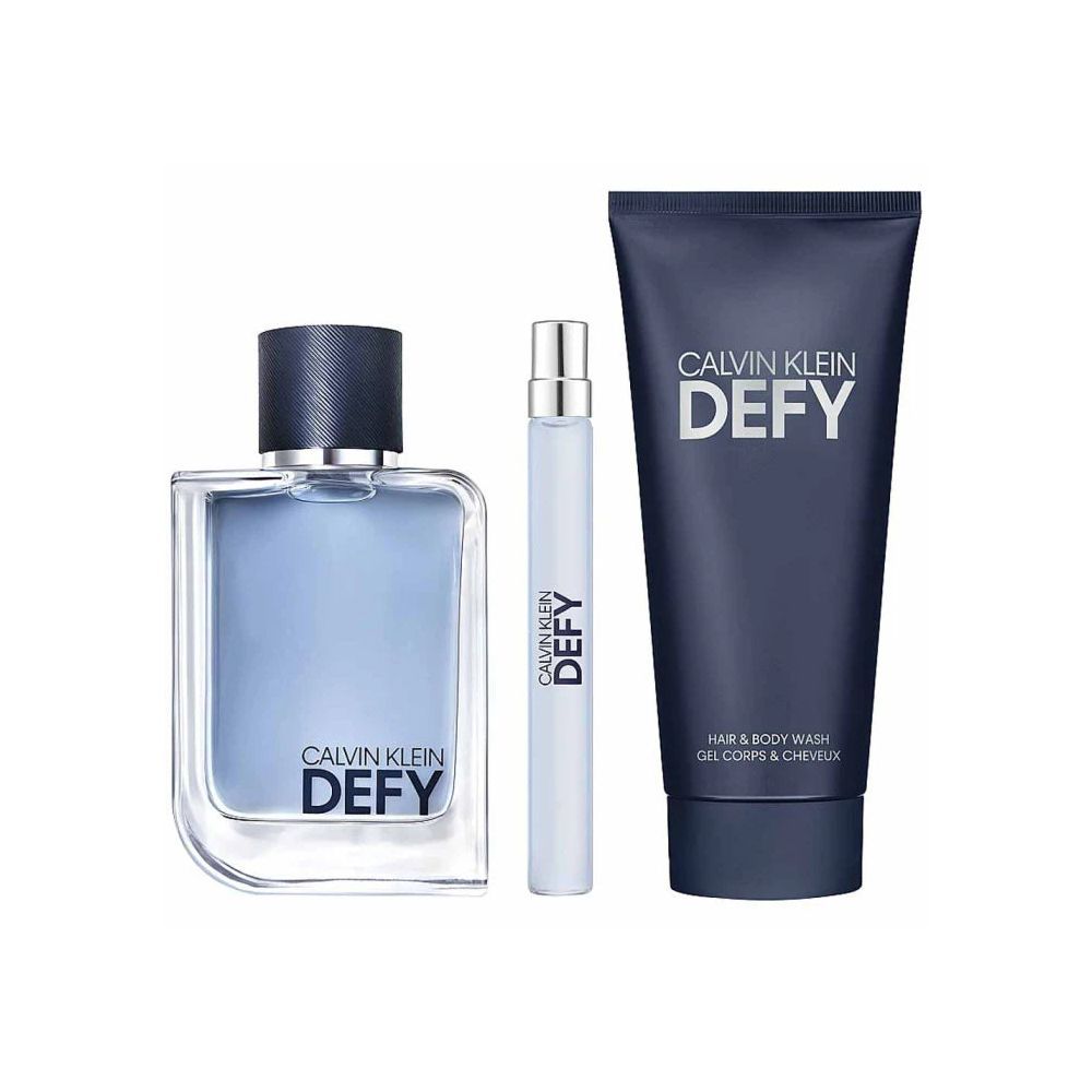 1277895-rpl-1.jpg Calvin Klein Defy Men Set EDT 100Ml+EDT 10Ml+Body Wash 100Ml - Image 1