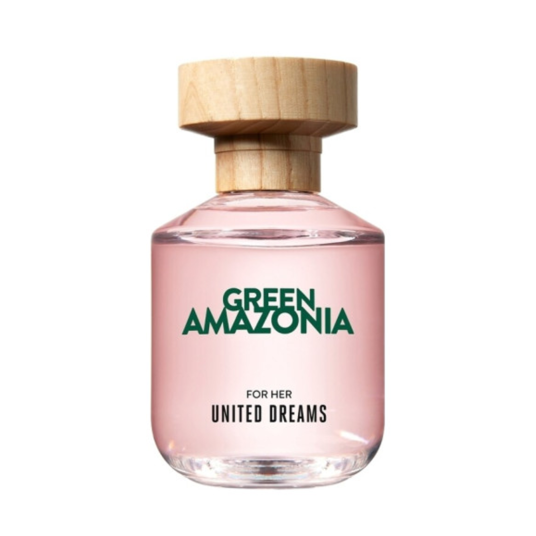 Packshots_56_8365b35d-73aa-4cc6-90ae-e4e31979b450.png Benetton Green Amazonia For Her Edt 80Ml - Image 1