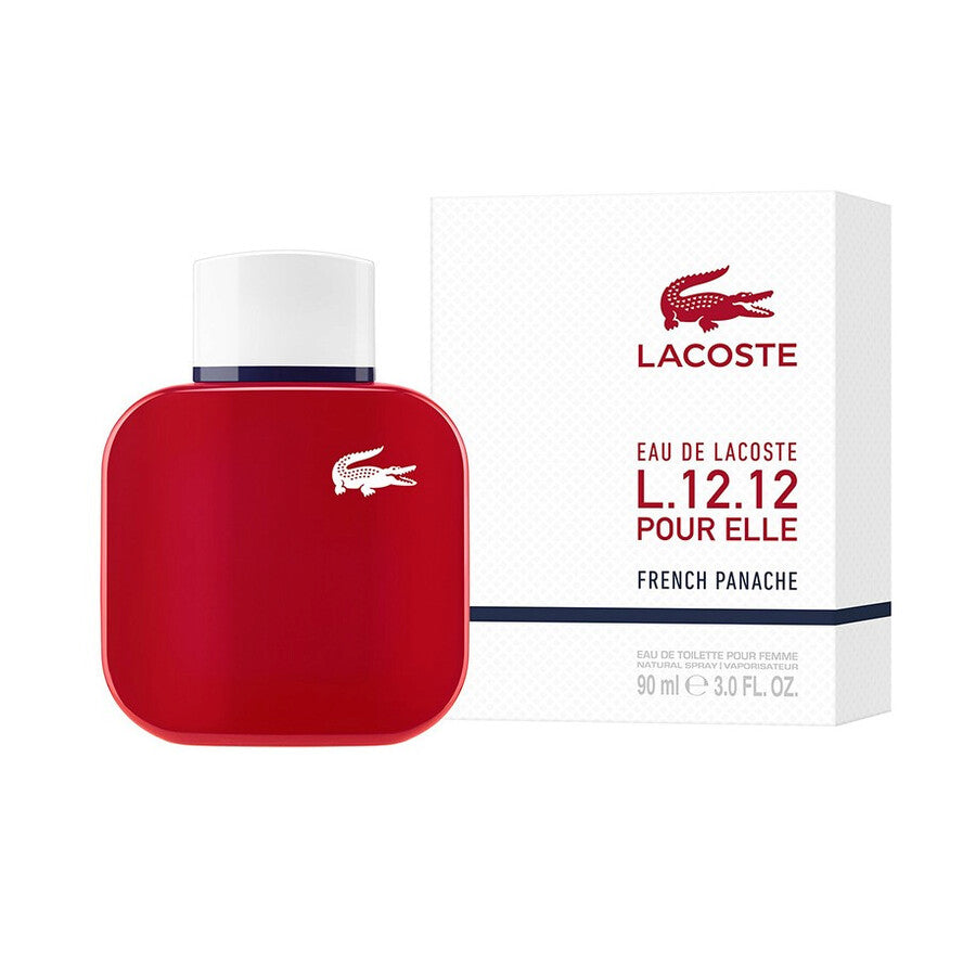 lacoste-ladies-l1212-pour-elle-french-panache-edt-30-oz-100-ml-3614228228671.jpg Lacoste Eau De Lacoste L.12.12 French Panache Women Edt 90Ml - Image 1